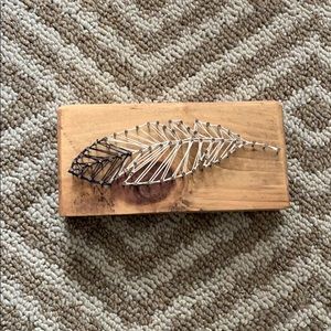 Feather string art